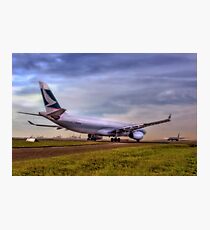 Cathay Pacific - Sydney Mascot Airport, NSW, Australia Photographic Print