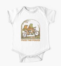 Frosch und Kröte ficken die Polizei Baby Body Kurzarm