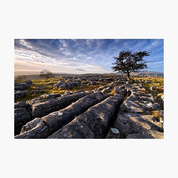 Limestone Country, Ribblesdale - The Yorkshire Dales Photographic Print
