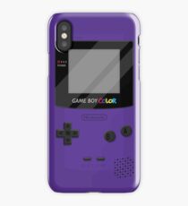 Gameboy Color 2.0 - Lila iPhone-Hülle & Cover