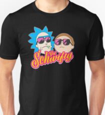 Rick And Morty : Get Schwifty Slim Fit T-Shirt