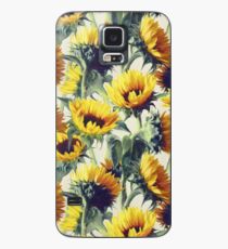 Funda/vinilo para Samsung Galaxy Girasoles para siempre