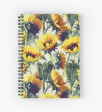 Sunflowers Forever Spiral Notebook