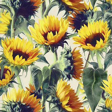 Artwork thumbnail, Sunflowers Forever by micklyn