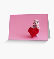 Trooper's Heart - Valentinstag, Geburtstag, Muttertagskarte Grußkarte