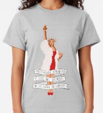 It Does Not Say RSVP On The Statue Of Liberty - The Peach Fuzz Classic T-Shirt