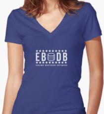 Eskimo Brothers Shirt Women's Fitted V-Neck T-Shirt