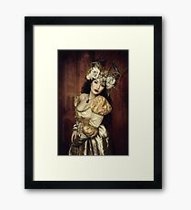 Golden Glory Framed Print