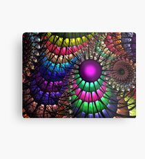 Jungle Rainbow Metal Print