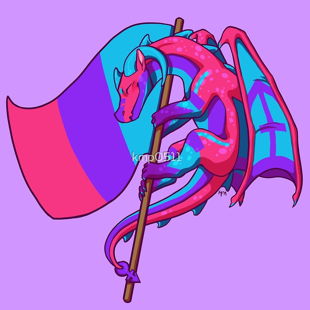 Androgyne Pride Flag Dragon 3rd Edition By Kmp0511 Redbubble