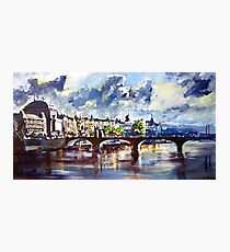 Prague in springtime Photographic Print