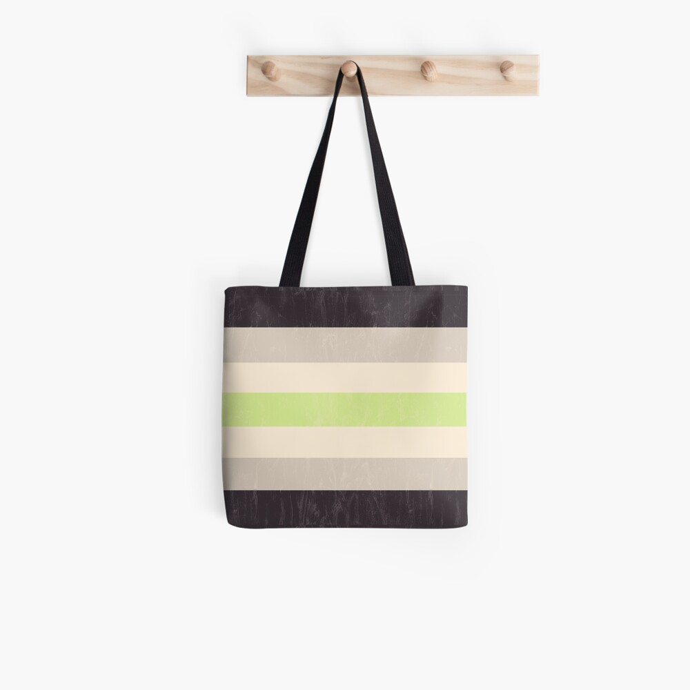 Agender Flag Tote Bag