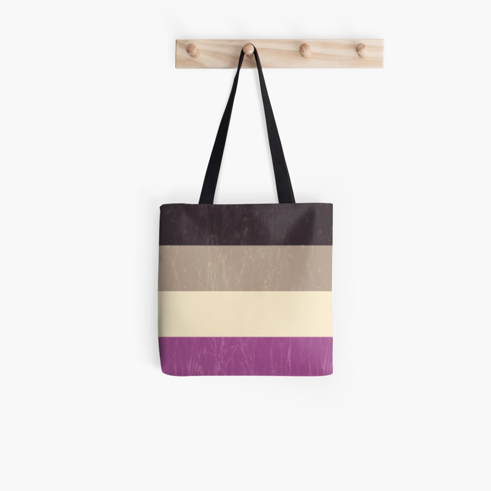 Asexual Flag Tote Bag