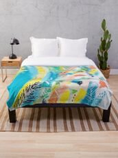 Cool Summer Throw Blanket