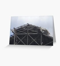 Demolish or to Keep Greeting Card
