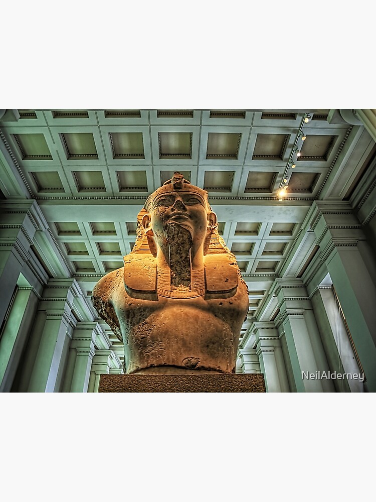 Bust of Amenhotep III - British Museum by NeilAlderney