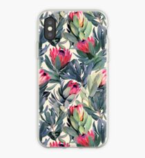 Vinilo o funda para iPhone Patrón de Protea pintado