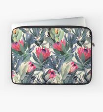 Gemaltes Protea-Muster Laptoptasche