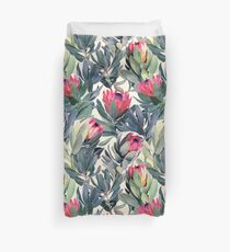 Painted Protea Pattern Duvet Cover