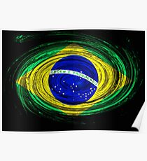 Brazil Twirl Poster