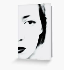 Sulk Greeting Card