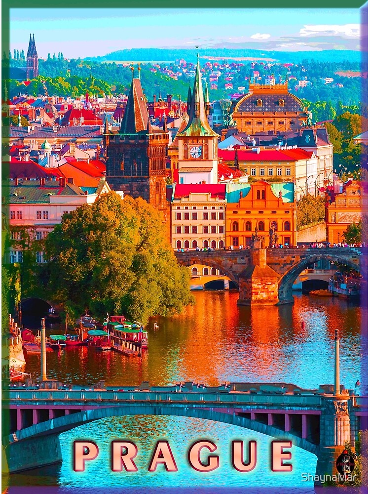 "Prague Czech Republic Europe European Praha Home Collectible Wall
