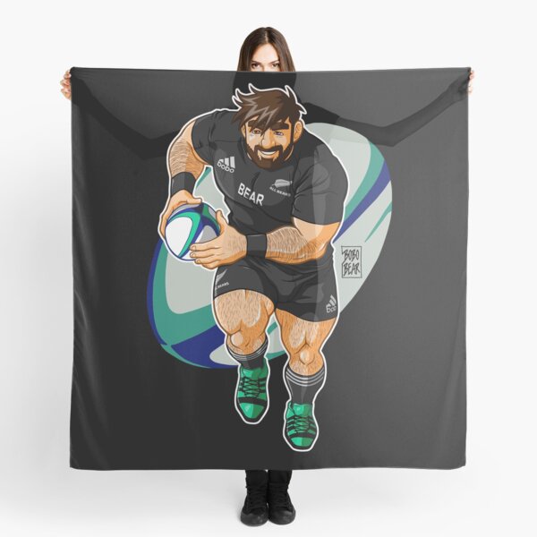 ADAM LIKES TO PLAY RUGBY - NEW ZEALAND Scarf