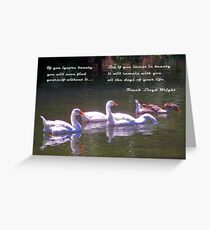 Beauty Greeting Card