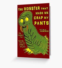 The Monster That... Greeting Card