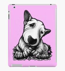 Netter Welpen-Bullterrier iPad-Hülle & Klebefolie