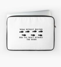 Walk Without Rhythm Laptop Sleeve