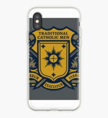 Traditional Catholic Men Coat of Arms iPhone Case