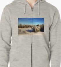 NATURE'S BRUSH Zipped Hoodie