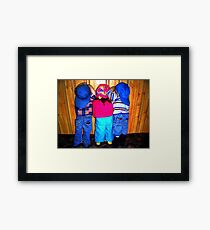 Ready or Not, Here We Come!!! Framed Print
