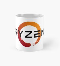 Ryzen 3 logo in black Classic Mug