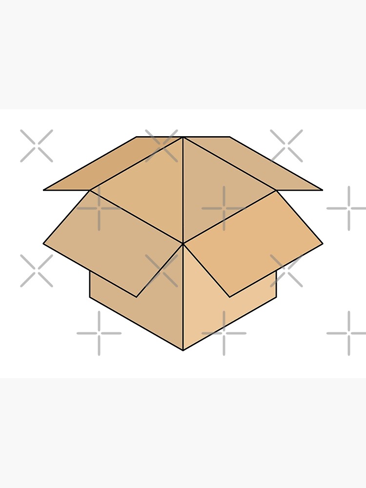 Open Box Line Drawing by THPStock