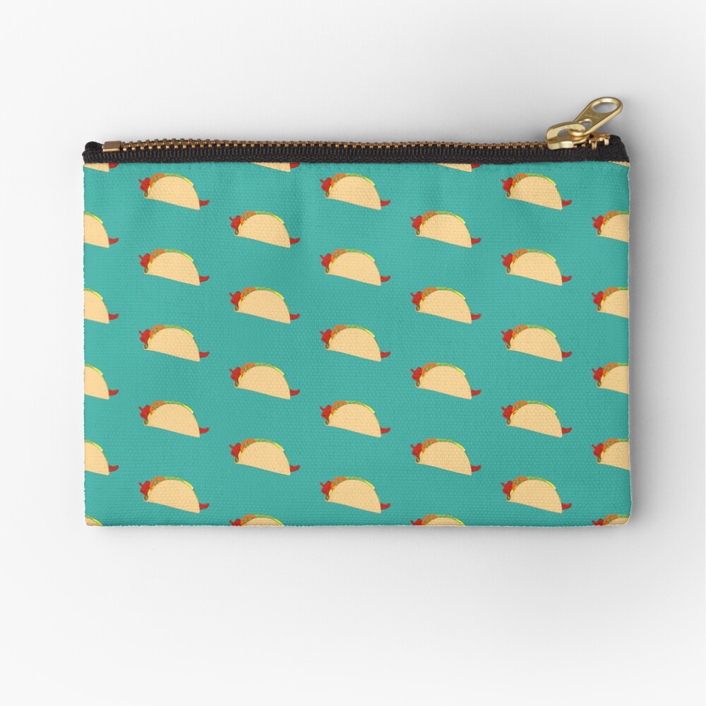 Simple Taco Zipper Pouch