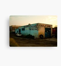 Garage Canvas Print