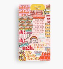 vsco collage Canvas Print