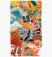 vsco collage Poster