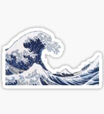 great wave Sticker