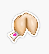 Lovey Dovey Fortune Cookie Sticker