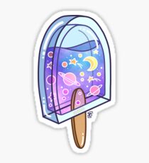 Galaxy Ice Pop Sticker