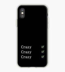 Verrückt verrückt verrückt iPhone-Hülle & Cover