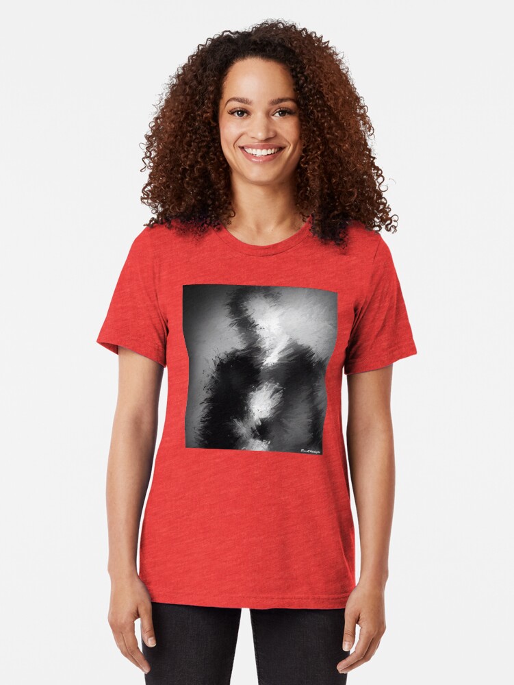 Alternate view of The Abstract Washington Tri-blend T-Shirt