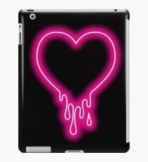 Dripping Neon Heart iPad Case/Skin