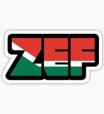 Zef (Afrikaans) Sticker