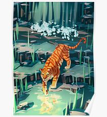 Golden Tiger Poster