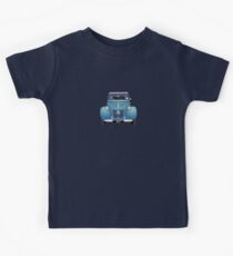 Citroën 2CV Blue (with gradients) Kids Tee