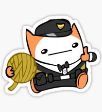 Battle Block Theater Cat Sticker